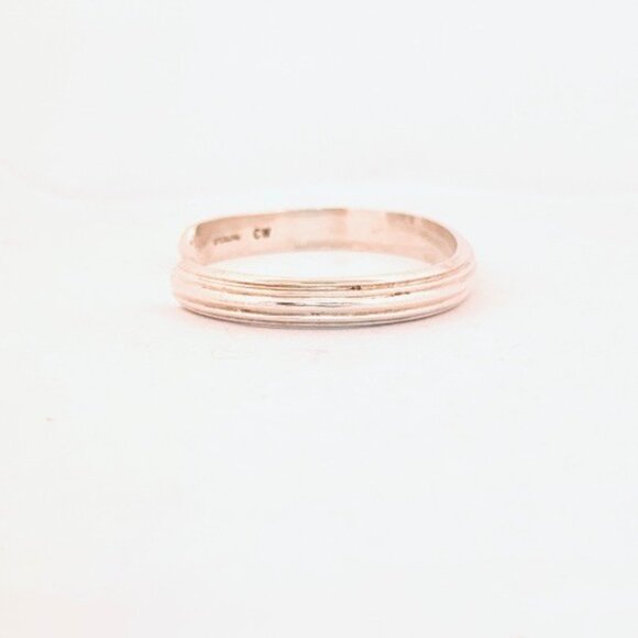 Vintage Sterling Silver 925 Handwrought Cuff Bracelet Size 5 Estate Jewelry - Picture 2 of 10